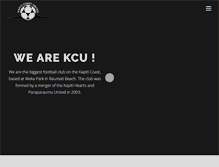 Tablet Screenshot of kcu.co.nz
